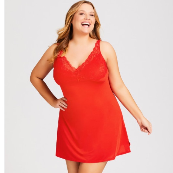 Avenue Sexy Red Chemise 18/20 - Picture 1 of 6